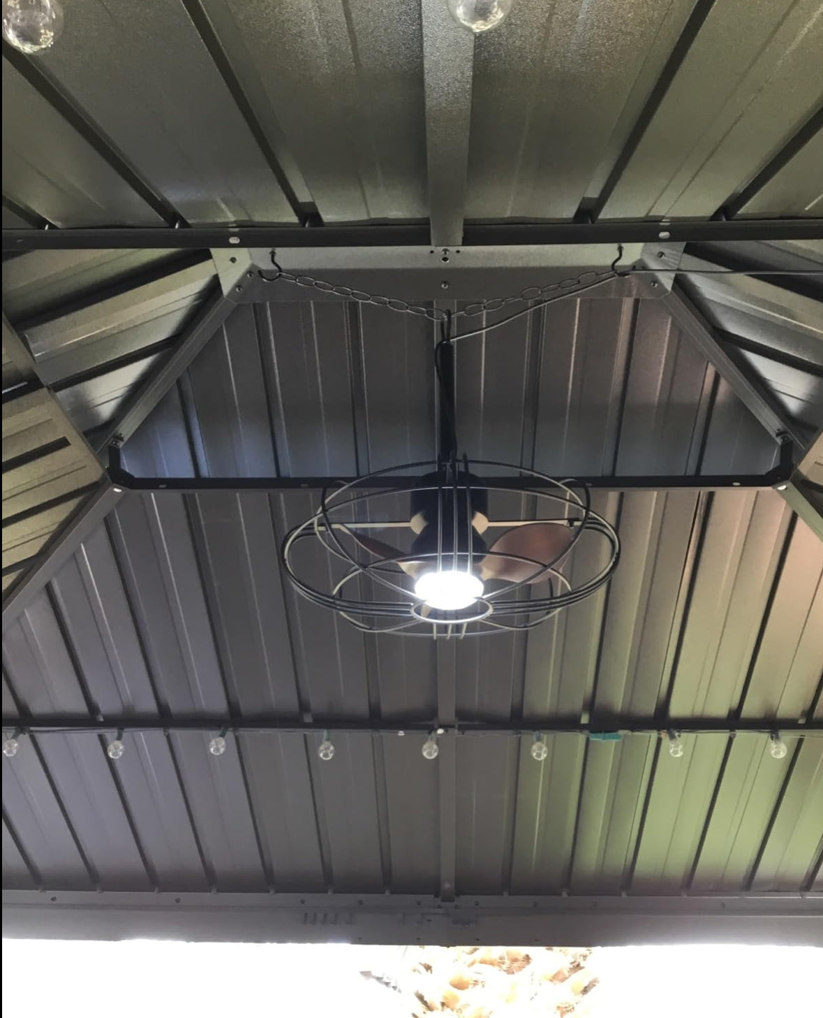 Outdoor Fan with light & remote