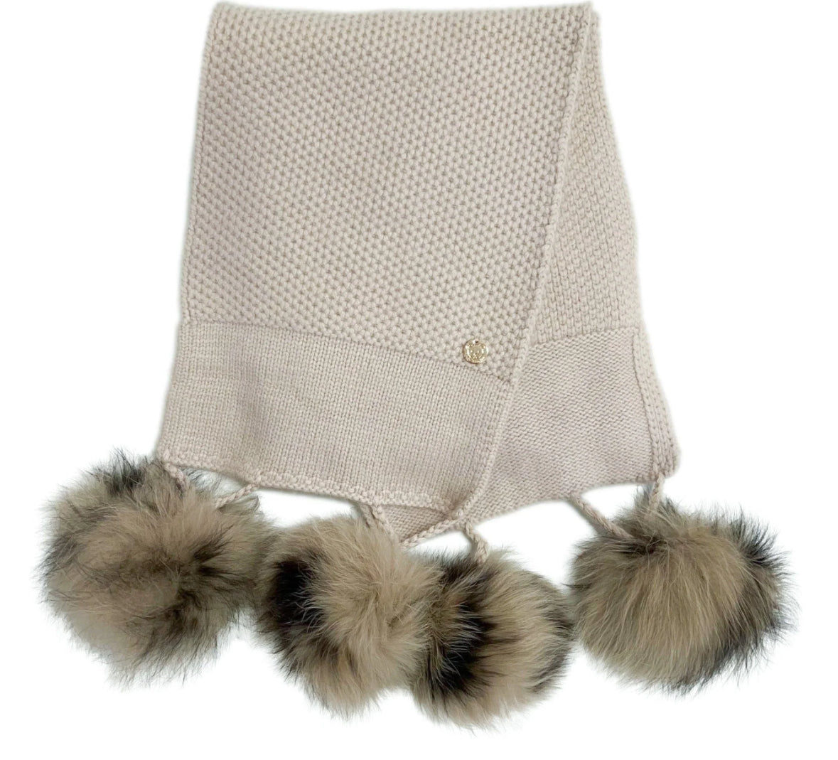 Écharpe Billy Cashmere à double pompon