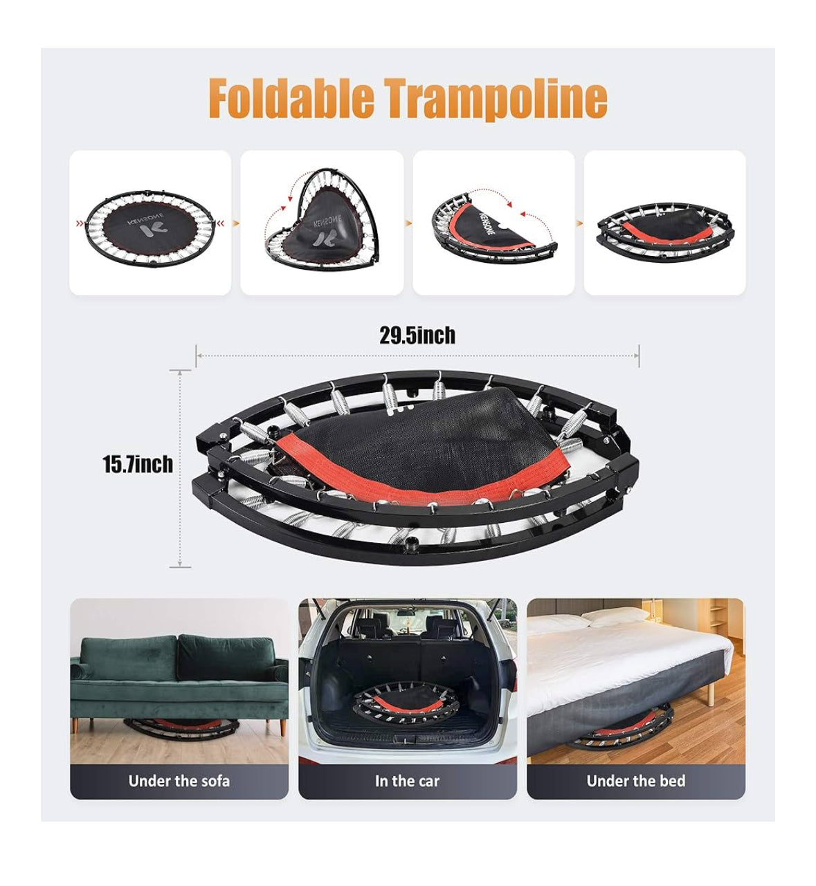 40" Mini Rebounder/Trampoline