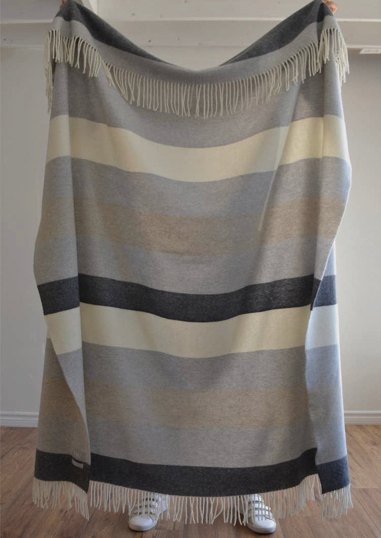 Linen Way Cashmere/Fine Merino Throw