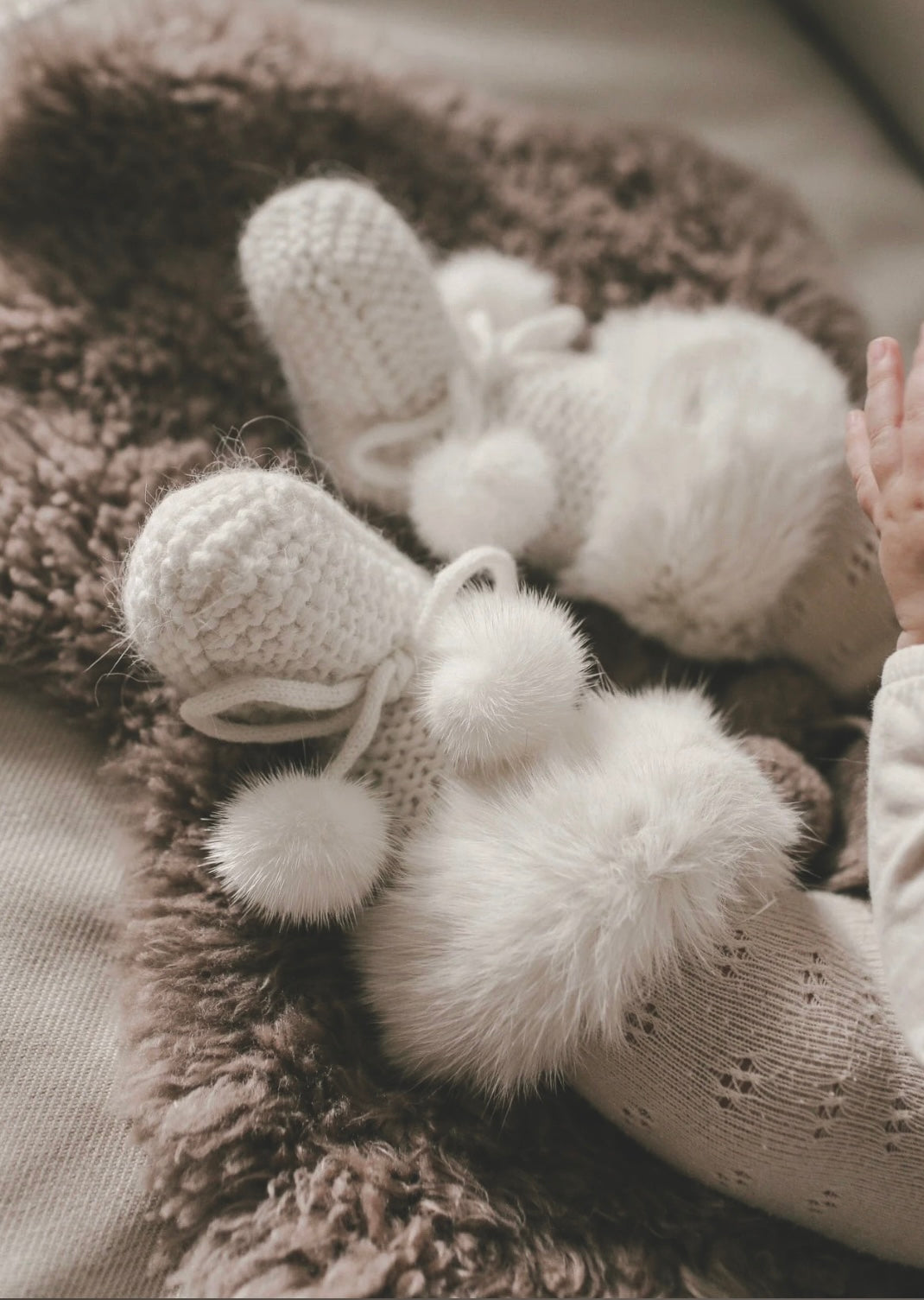 Children’s Angora Booties