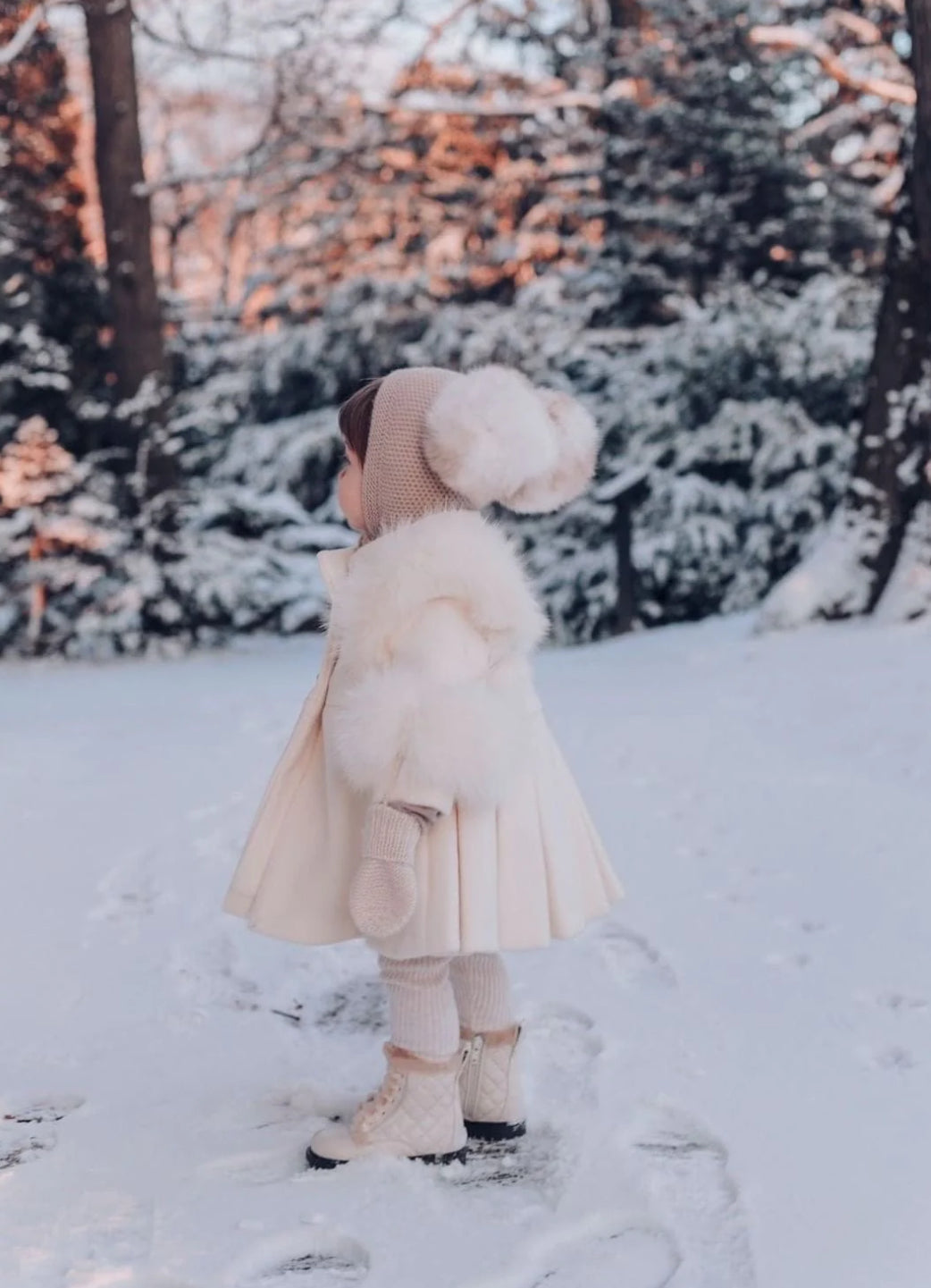 Children’s Cashmere Bonnet