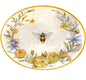 Melamine Bee Sweet Oval Platter