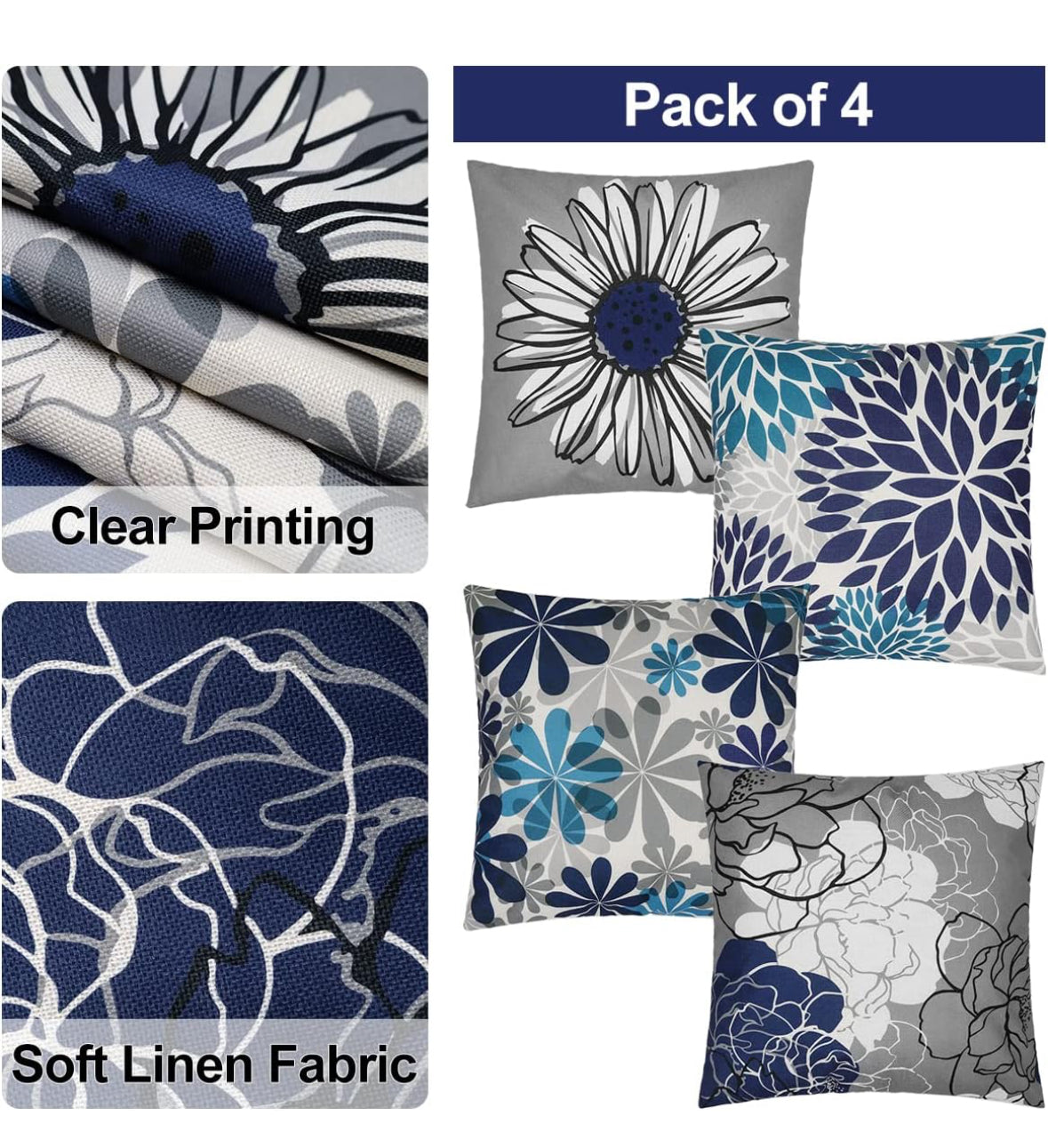 18*18 Outdoor Pillow Covers