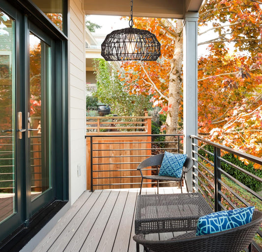 Outdoor Plug in Pendant Light