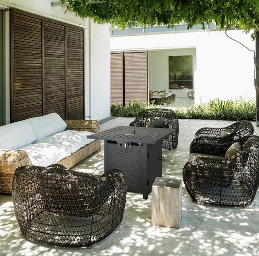 Outdoor Propane Fireplace Table