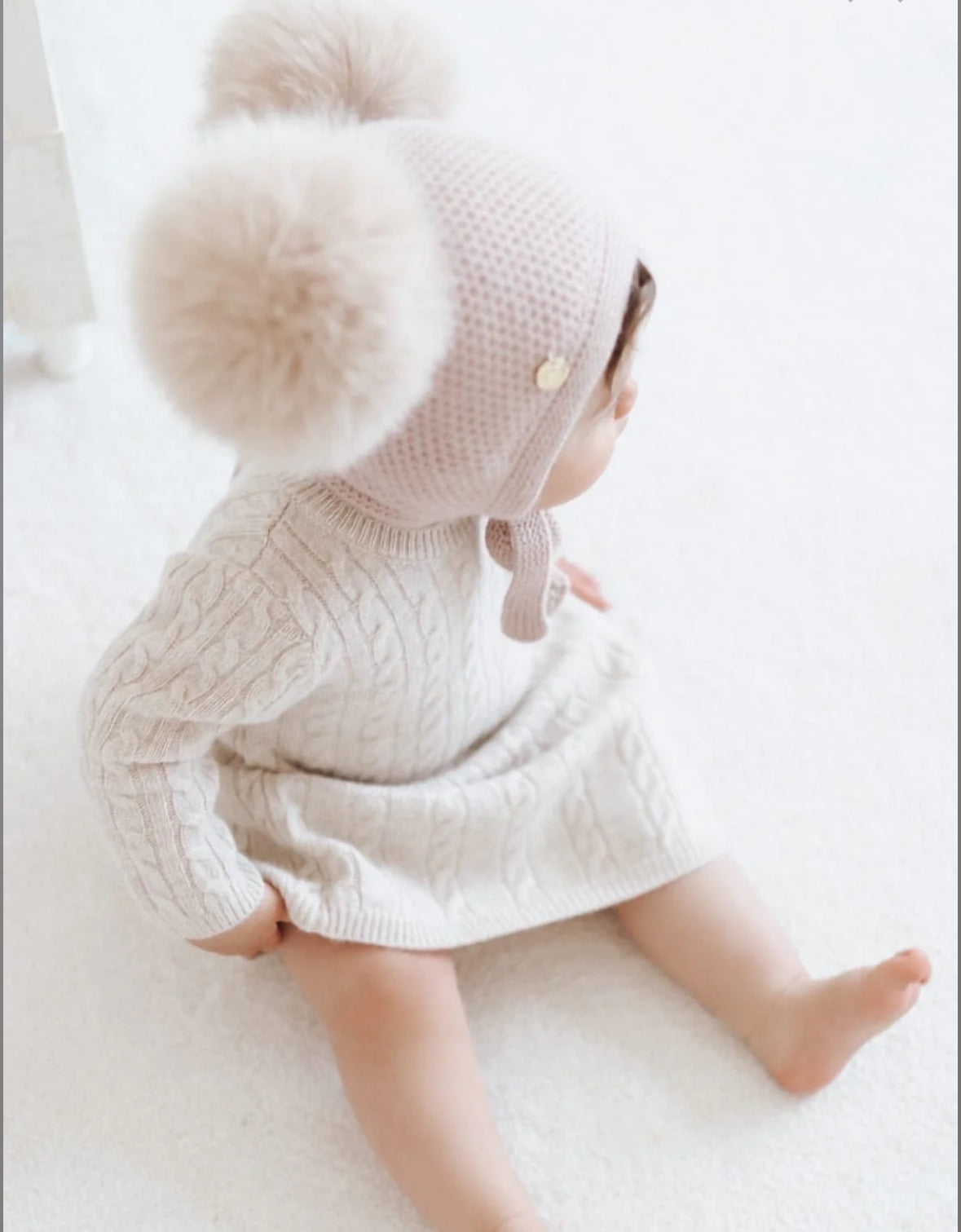 Children’s Cashmere Bonnet