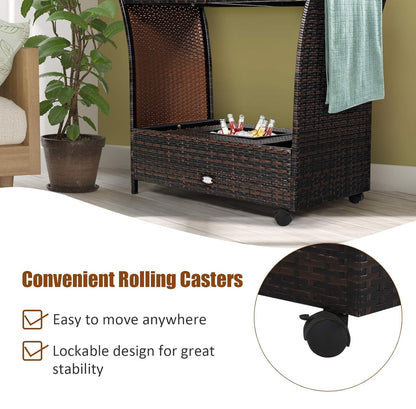 Outdoor Bar Cart