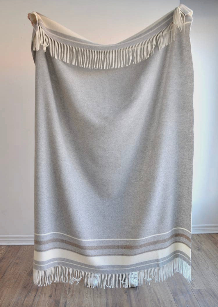 Linen Way Cashmere/Fine Merino Throw