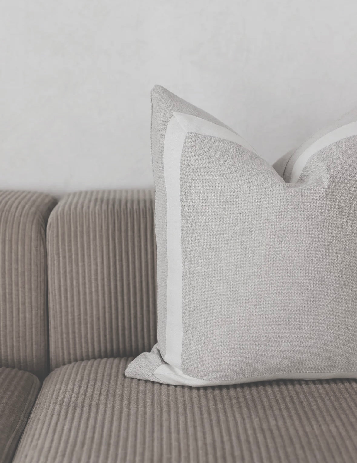 Seaton Linen Pillow With Down insert