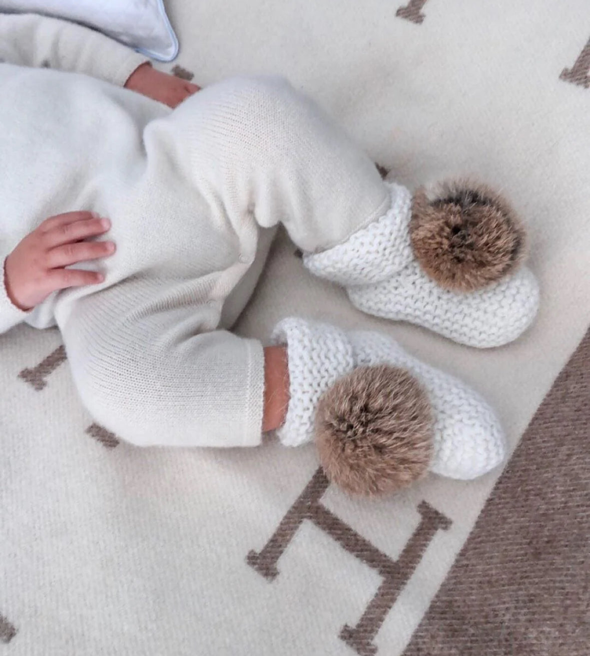 Children’s Angora Booties