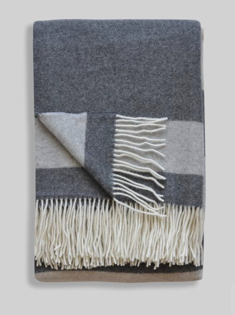 Linen Way Cashmere/Fine Merino Throw