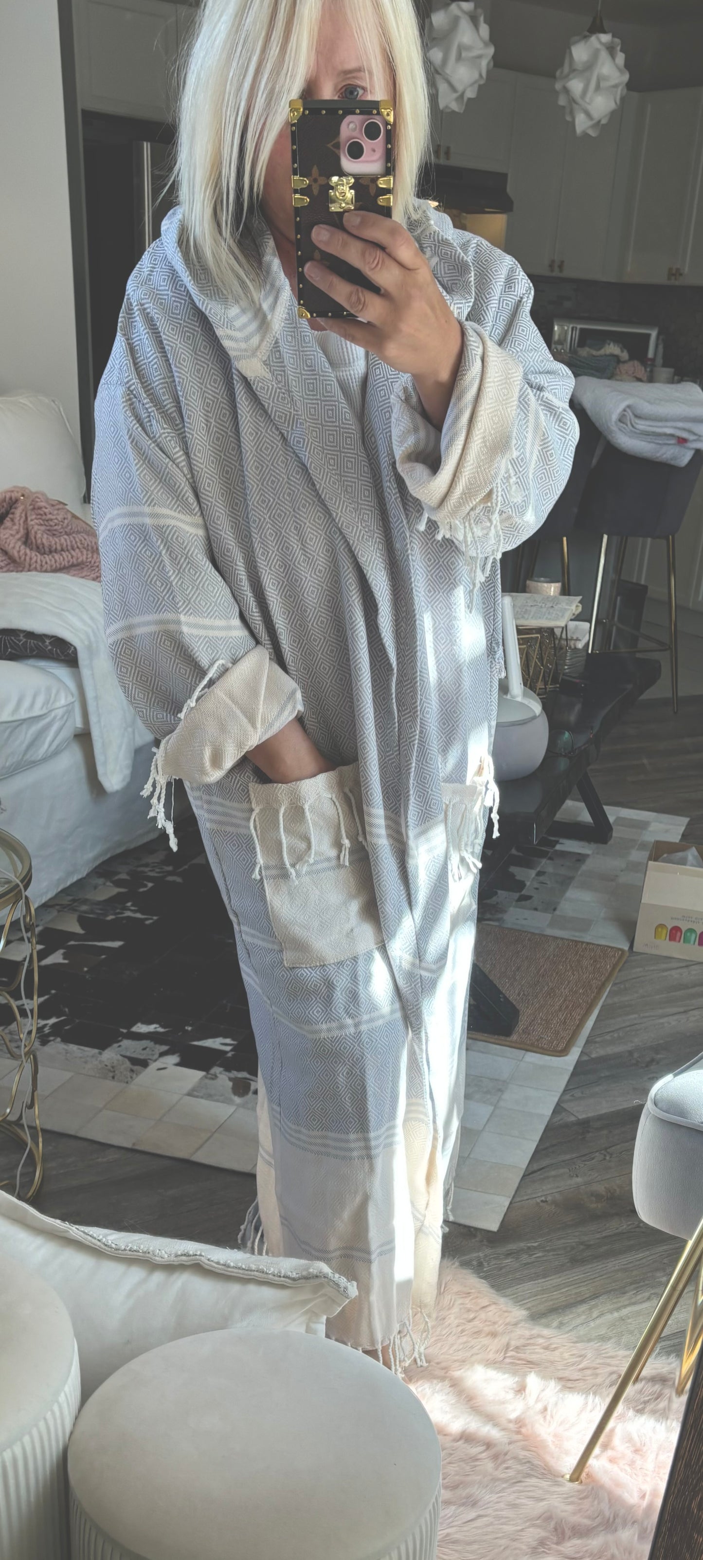 Leisure Line Turkish Cotton Robe