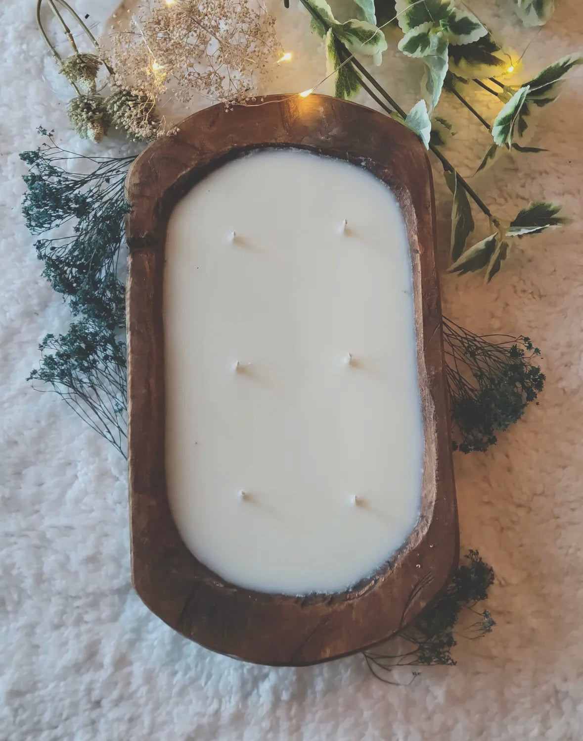 Dough Bowl Candles