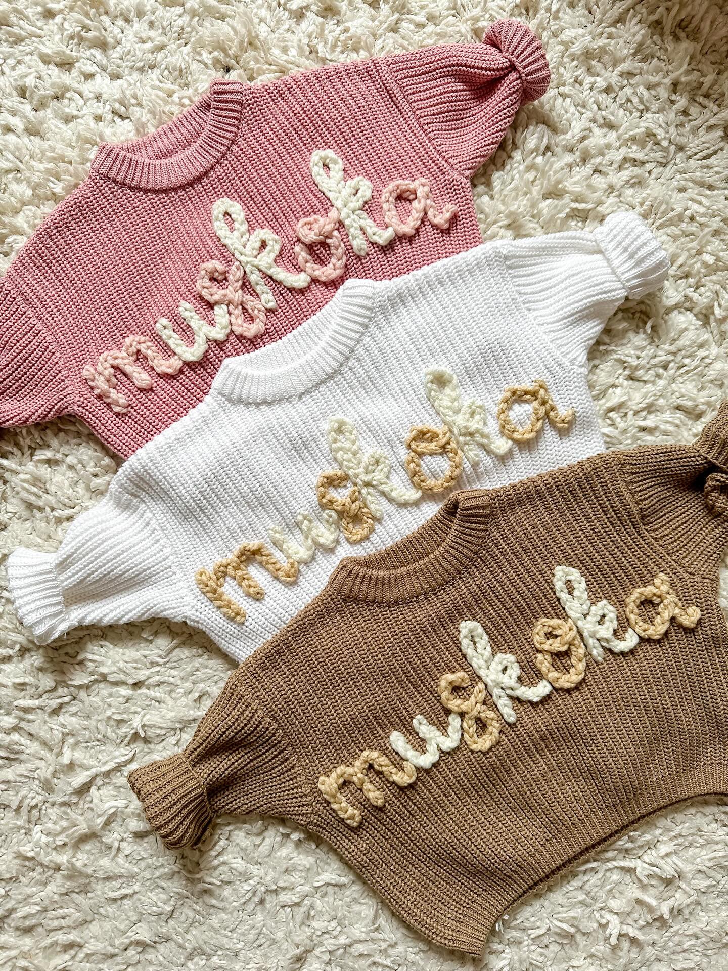 Muskoka Mini’s Cotton Sweaters