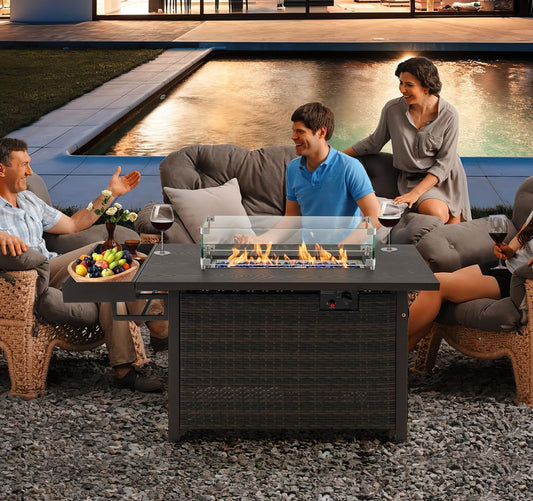 52” Outdoor Fireplace Table