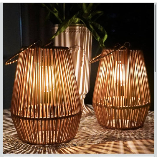 Outdoor Solar Lantern 2 Pack