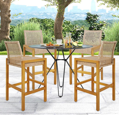 Indoor/Outdoor Bar Stools Set of 2