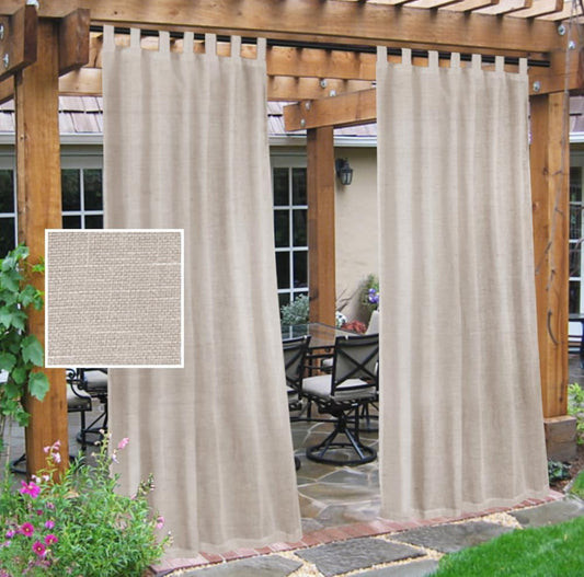 Outdoor Linen Curtains