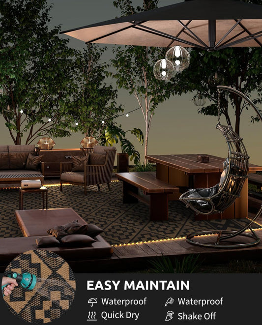 Outdoor LED lighted Carpet