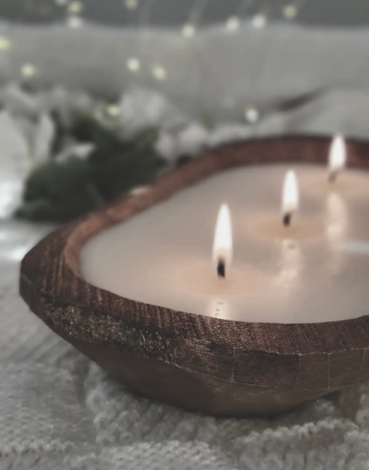 Dough Bowl Candles