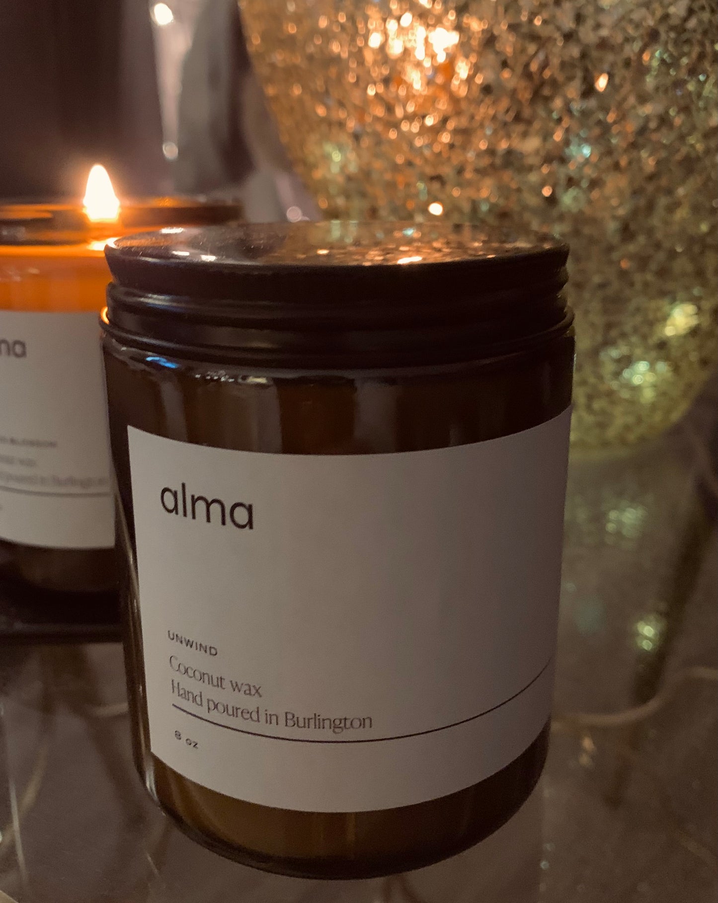 Alma Coconut Wax Candle